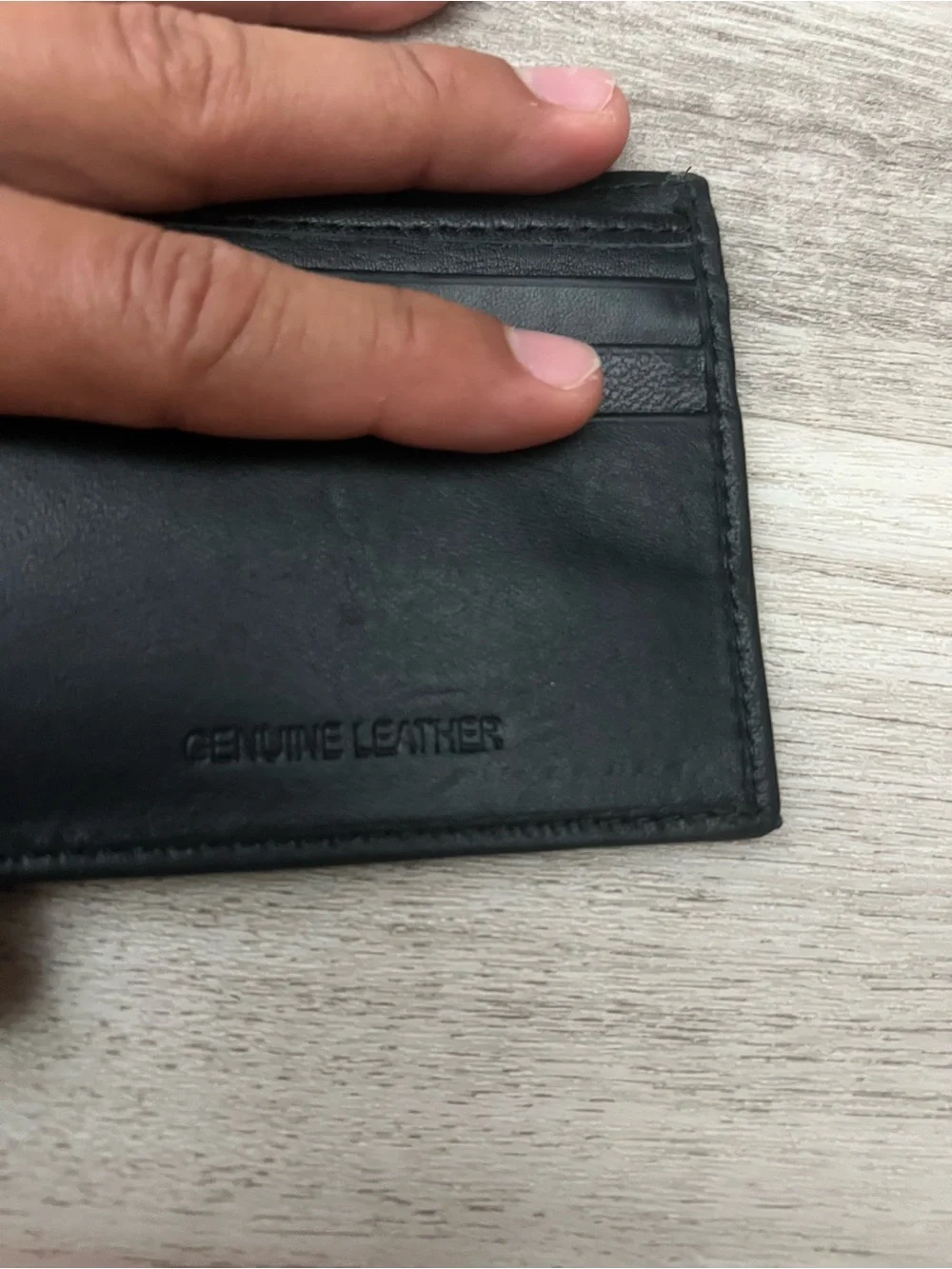 Houston Astros Black Leather Bi-Fold Wallet